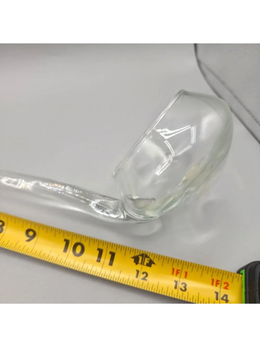 Clear Glass Ladle Moderno Riekes Crisa Mexico Elegant Design Serving Punch Soups